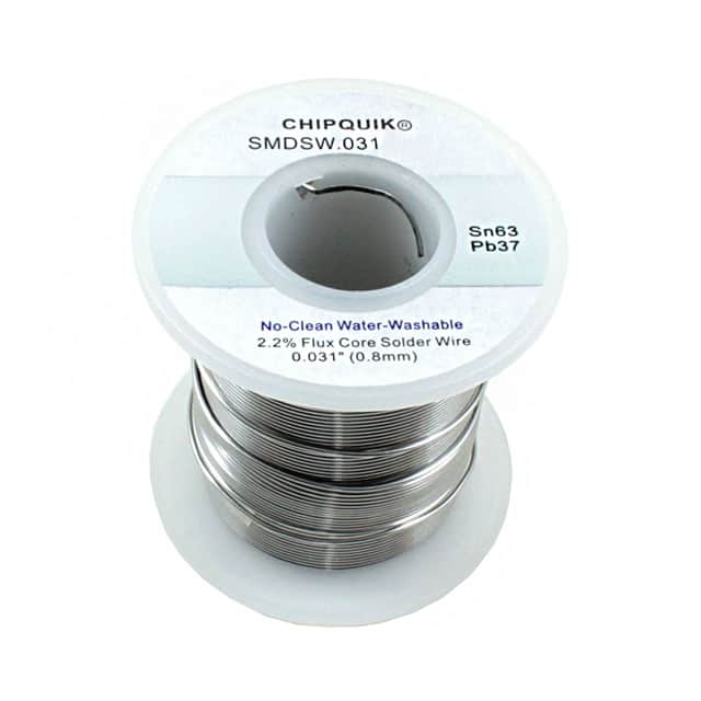 SMDSW.031 8OZ SOLDER WIRE 63/37 TIN/LEAD NO-CL