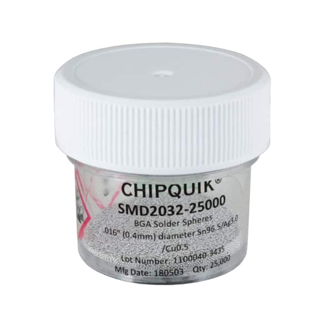 SMD2032-25000 SOLDER SPHERES SN96.5/AG3.0/CU0.