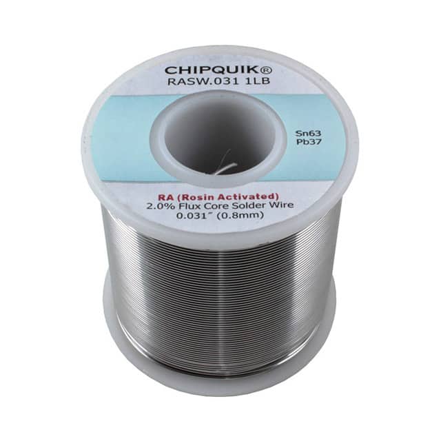 RASW.031 1LB SOLDER WIRE 63/37 TIN/LEAD ROSIN