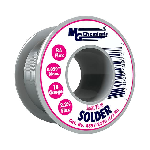 4897-227G SOLDER RA 60/40 .050" 1/2 LB