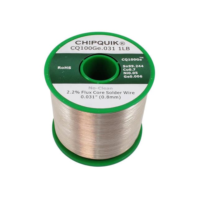 CQ100GE.031 1LB GERMANIUM DOPED SOLDER WIRE SN/C