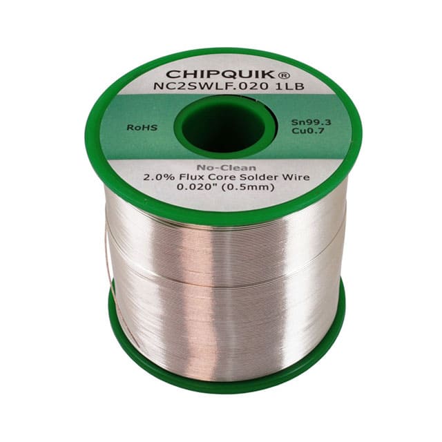 NC2SWLF.020 1LB LF SOLDER WIRE 99.3/0.7 TIN/COPP