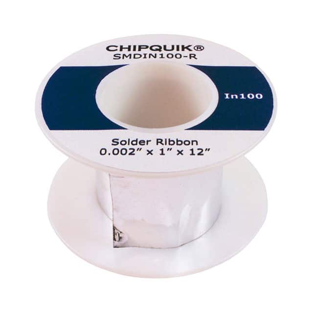 SMDIN100-R INDIUM SOLDER RIBBON (IN100) 0.0