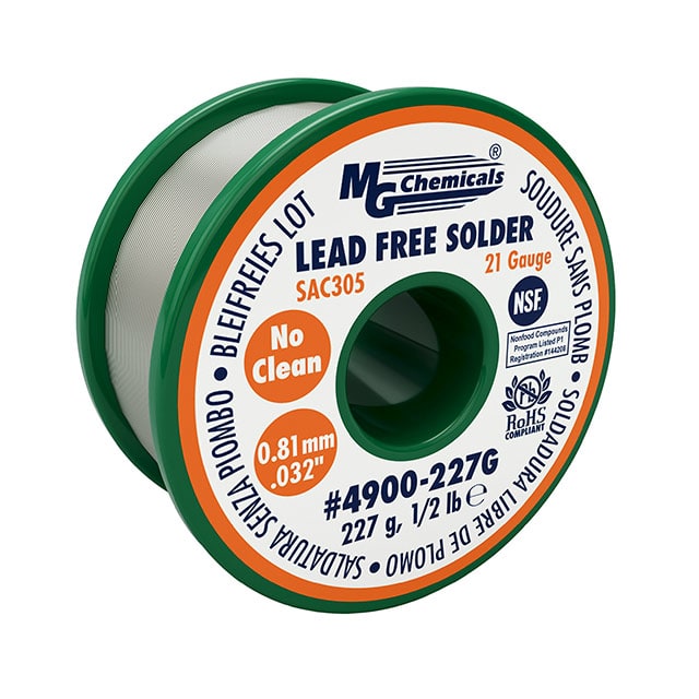 4900-227G SOLDER LF SN96 21GAUGE .5LBS