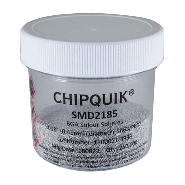 SMD2185 SOLDER SPHERES SN63/PB37 .018" (