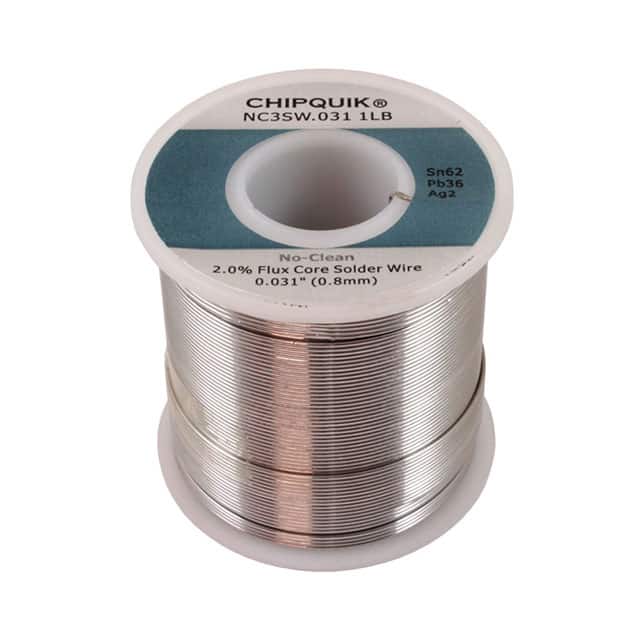 NC3SW.031 1LB SOLDER WIRE 62/36/2 TIN/LEAD/SIL