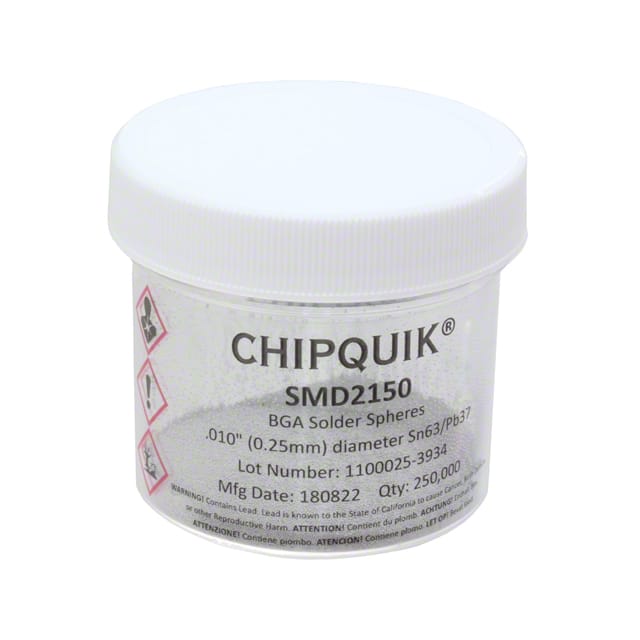 SMD2150 SOLDER SPHERES SN63/PB37 .010" (