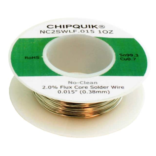 NC2SWLF.015 1OZ LF SOLDER WIRE 99.3/0.7 TIN/COPP