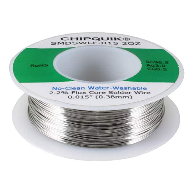 SMDSWLF.015 2OZ LF SOLDER WIRE 96.5/3/0.5 TIN/SI