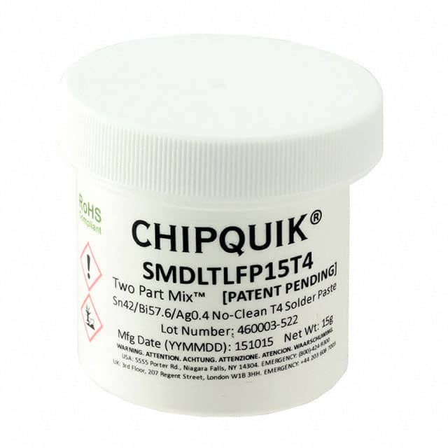 SMDLTLFP15T4 TWO PART MIX SOLDER PASTE