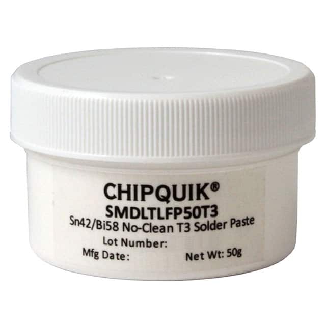 SMDLTLFP50T3 SLDR PASTE NO-CLN SN42/BI58 50G