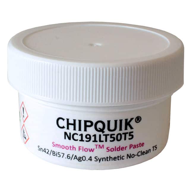 NC191LT50T5 SMOOTH FLOW LOW TEMP SOLDER PAST