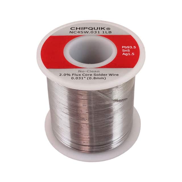 NC4SW.031 1LB SOLDER WIRE 93.5/5/1.5 LEAD/TIN/