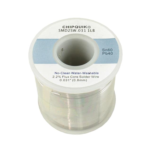 SMD2SW.031 1LB SOLDER WIRE 60/40 TIN/LEAD NO-CL