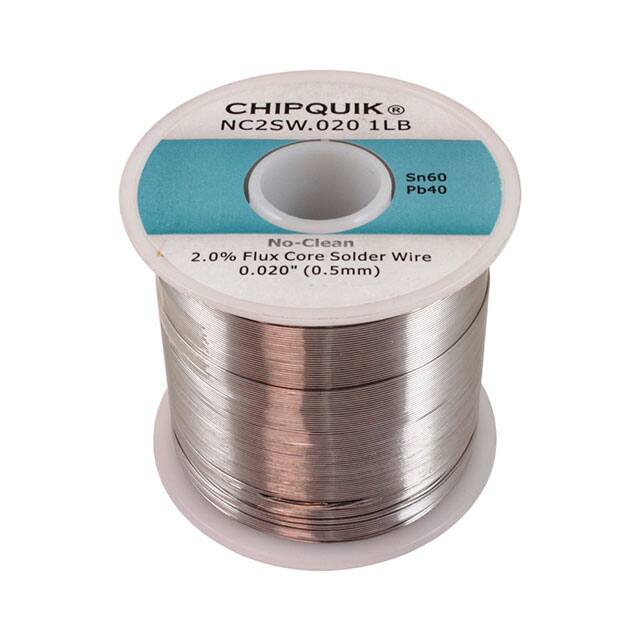 NC2SW.020 1LB SOLDER WIRE 60/40 TIN/LEAD NO-CL