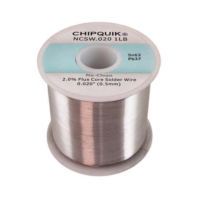 NCSW.020 1LB SOLDER WIRE 63/37 TIN/LEAD NO-CL