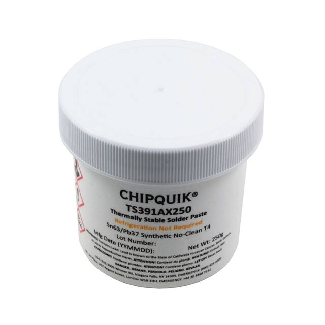 TS391AX250 THERMALLY STABLE SOLDER PASTE NO