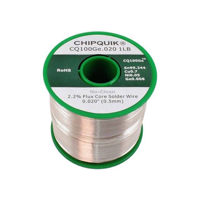 CQ100GE.020 1LB GERMANIUM DOPED SOLDER WIRE SN/C