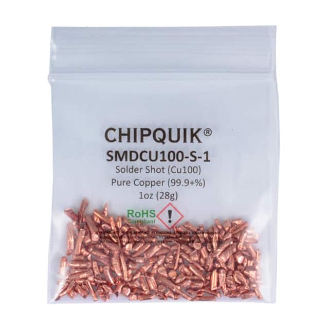 SMDCU100-S-1 SOLDER SHOT CU100 1OZ 28G
