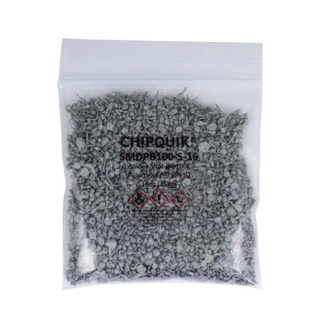 SMDPB100-S-16 SOLDER SHOT PB100 16OZ 454G