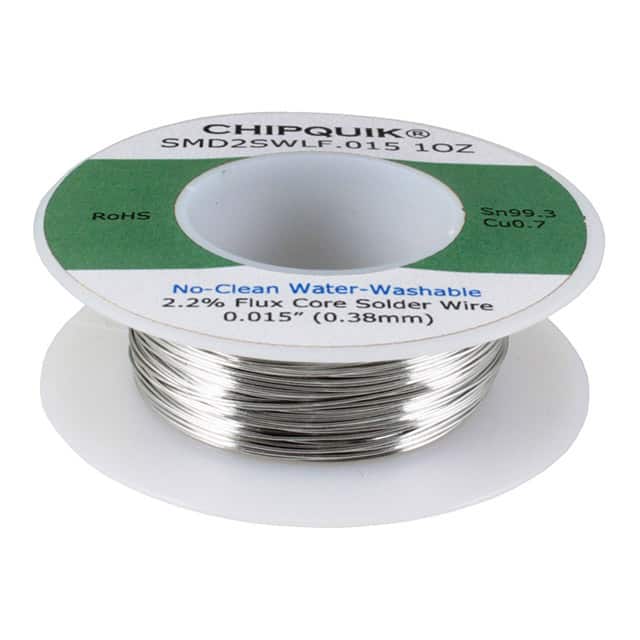 SMD2SWLF.015 1OZ LF SOLDER WIRE 99.3/0.7 TIN/COPP