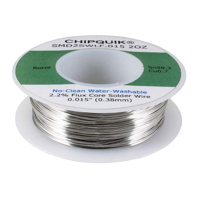 SMD2SWLF.015 2OZ LF SOLDER WIRE 99.3/0.7 TIN/COPP