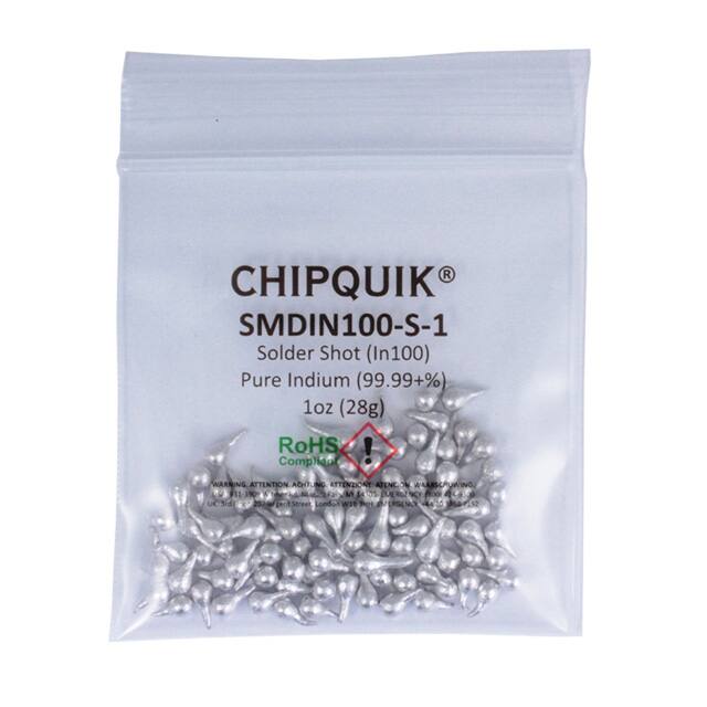 SMDIN100-S-1 SOLDER SHOT IN100 1OZ 28G