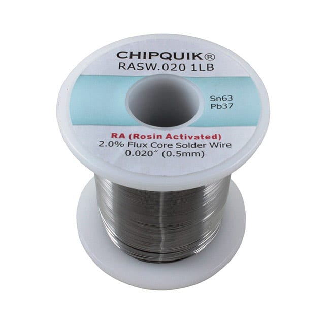 RASW.020 1LB SOLDER WIRE 63/37 TIN/LEAD ROSIN
