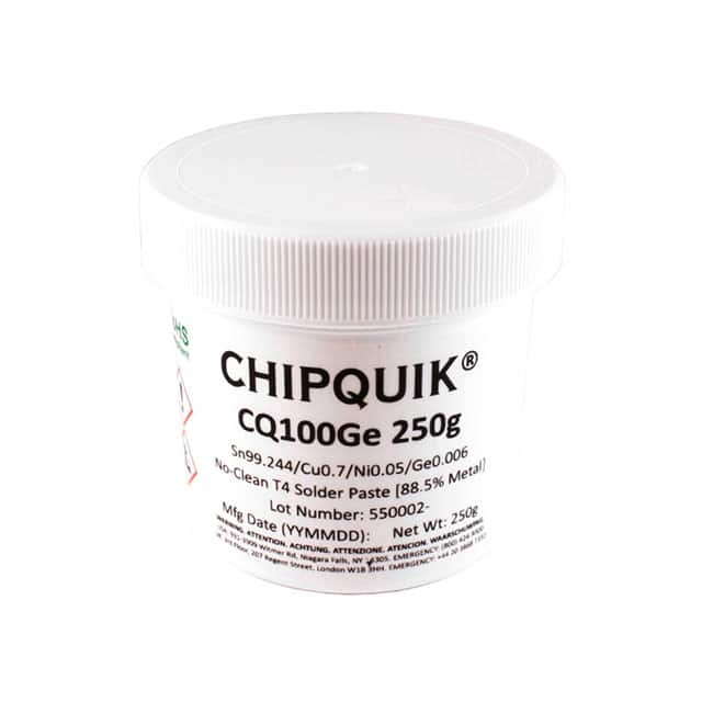 CQ100GE 250G GERMANIUM DOPED SOLDER PASTE NO-