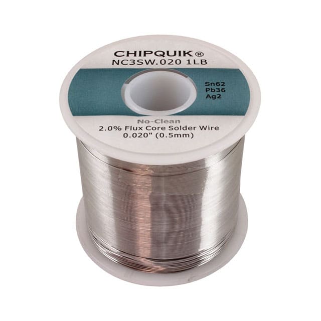 NC3SW.020 1LB SOLDER WIRE 62/36/2 TIN/LEAD/SIL