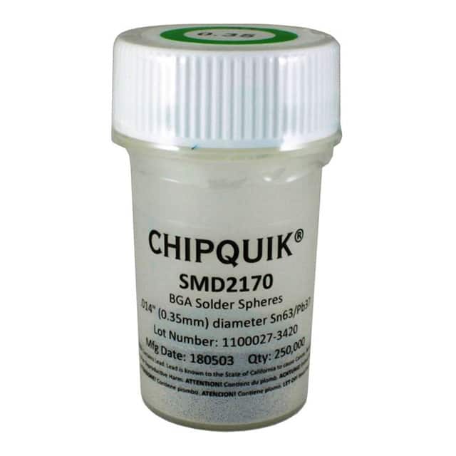 SMD2170 SOLDER SPHERES SN63/PB37 .014" (