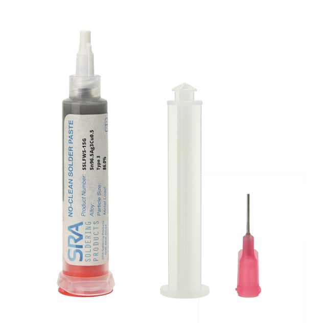 SSLFWS-15G SOLDER PASTE WATER SOLUBLE SAC30