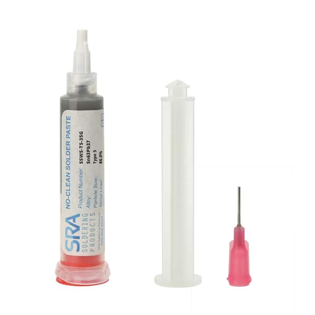 SSWS-T5-35G SOLDER PASTE WATER SOLUBLE 63/37