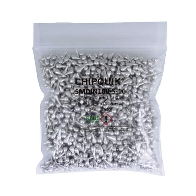 SMDIN100-S-16 SOLDER SHOT IN100 16OZ 454G