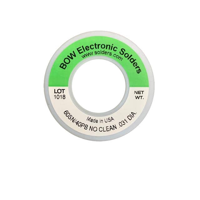 CC60L2031 60SN/40PB NO CLEAN FLUX 8 OZ .03