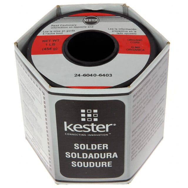 24-6040-6403 SOLDER WATER SOL 20AWG 60/40 1LB