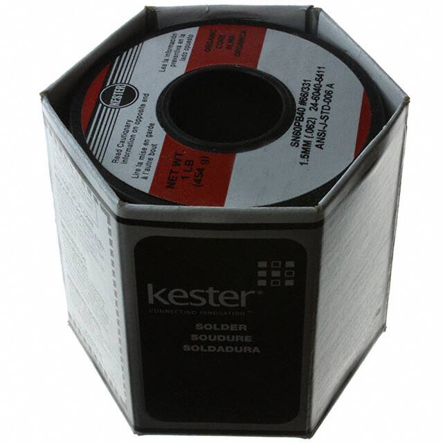 24-6040-6411 SOLDER WATER SOL 14AWG 60/40 1LB