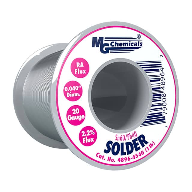 4896-454G SOLDER RA 60/40 .040" 1 LB