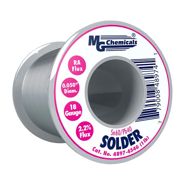 4897-454G SOLDER RA 60/40 .050" 1 LB