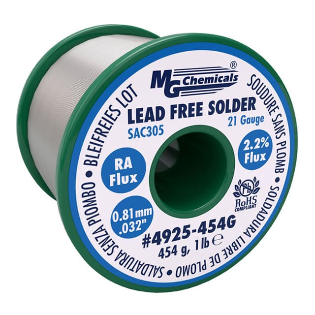 4925-454G SOLDER LF SAC305 RA FLUX