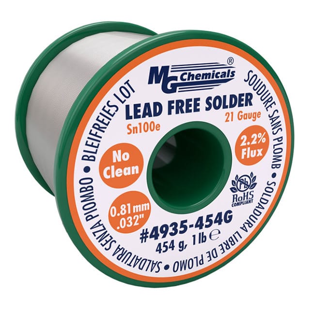 4935-454G SOLDER LF SN100E NO CLEAN