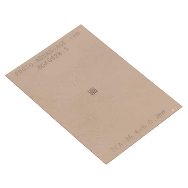 BGA0028-S BGA-36 STAINLESS STEEL STENCIL