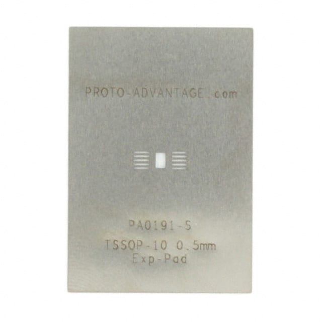 PA0191-S TSSOP-10-EXP-PAD STENCIL
