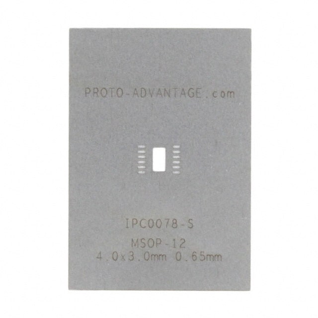 IPC0078-S MSOP-12 STENCIL