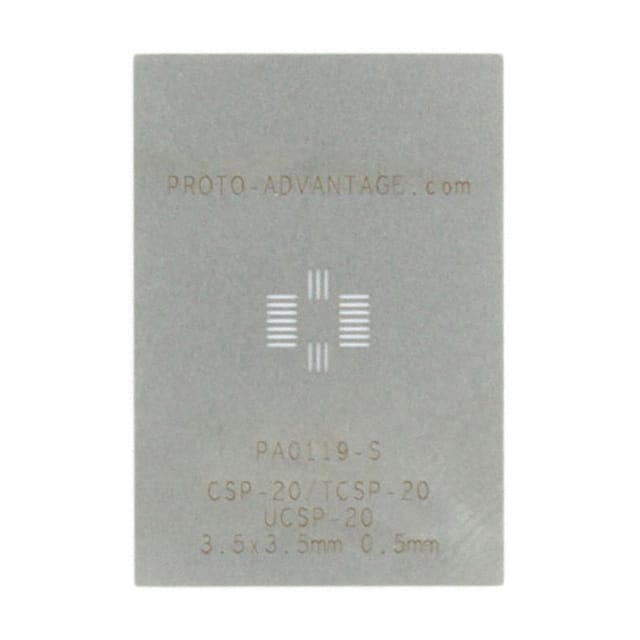 PA0119-S CSP-20/TCSP-20/UCSP-20 STENCIL