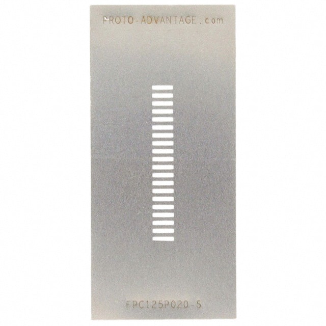 FPC125P020-S FPC/FFC SMT CONN STENCIL
