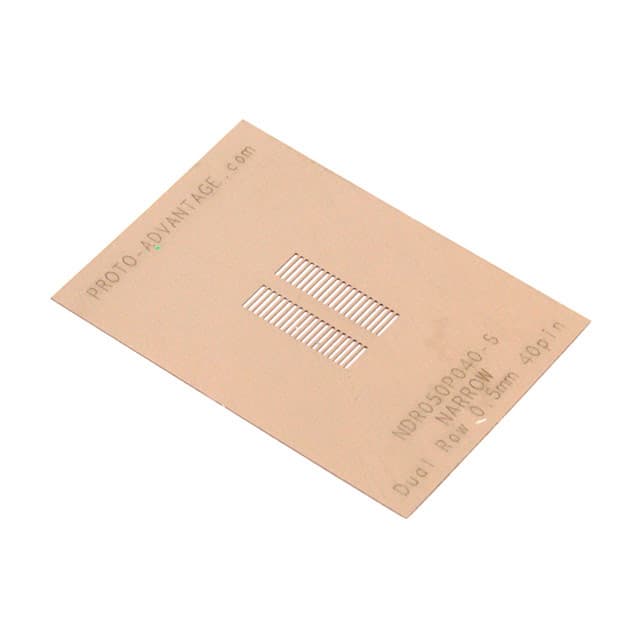 NDR050P040-S NARROW DUAL ROW 0.5MM PITCH 40-P