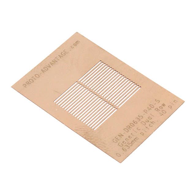 GEN-DR0635-P40-S GENERIC DUAL ROW 0.635MM PITCH 4