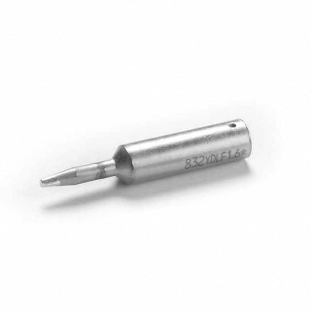 0832YDLF/SB SOLDERING TIP, CHISEL TIP, 1.6MM