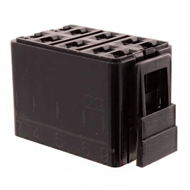 VC2-01 CONNECTOR HOUSING BLACK